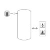 TERMOACCUMULATORE PER ACQUA DI RISCALDAMENTO CON CONNESSIONI FLANGIATE 2.500 TERMOACCUMULATORE PER ACQUA DI RISCALDAMENTO CON CONNESSIONI FLANGIATE 2.500