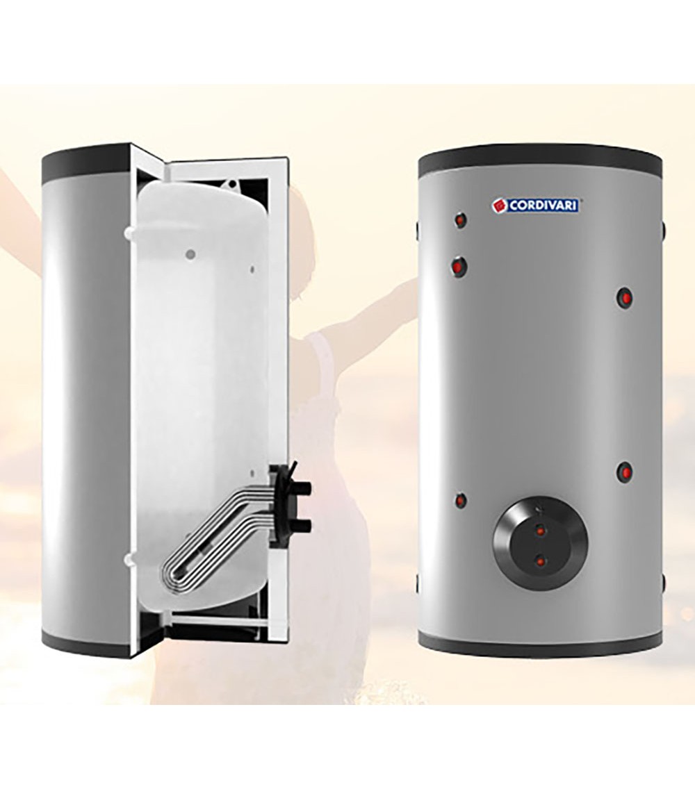 BOLLITORE CON 1 SCAMBIATORE ESTRAIBILE IN ACCIAIO INOX 316L 200 BOLLITORE CON 1 SCAMBIATORE ESTRAIBILE IN ACCIAIO INOX 316L 200