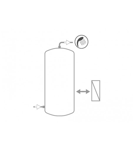 ACCUMULATORE DI ACQUA CALDA SANITARIA 200