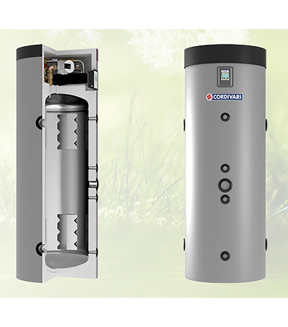BOLLITORE PER POMPE DI CALORE PER PRODUZIONE DI ACQUA CALDA SANITARIA 200 BOLLITORE PER POMPE DI CALORE PER PRODUZIONE DI ACQUA CALDA SANITARIA 200