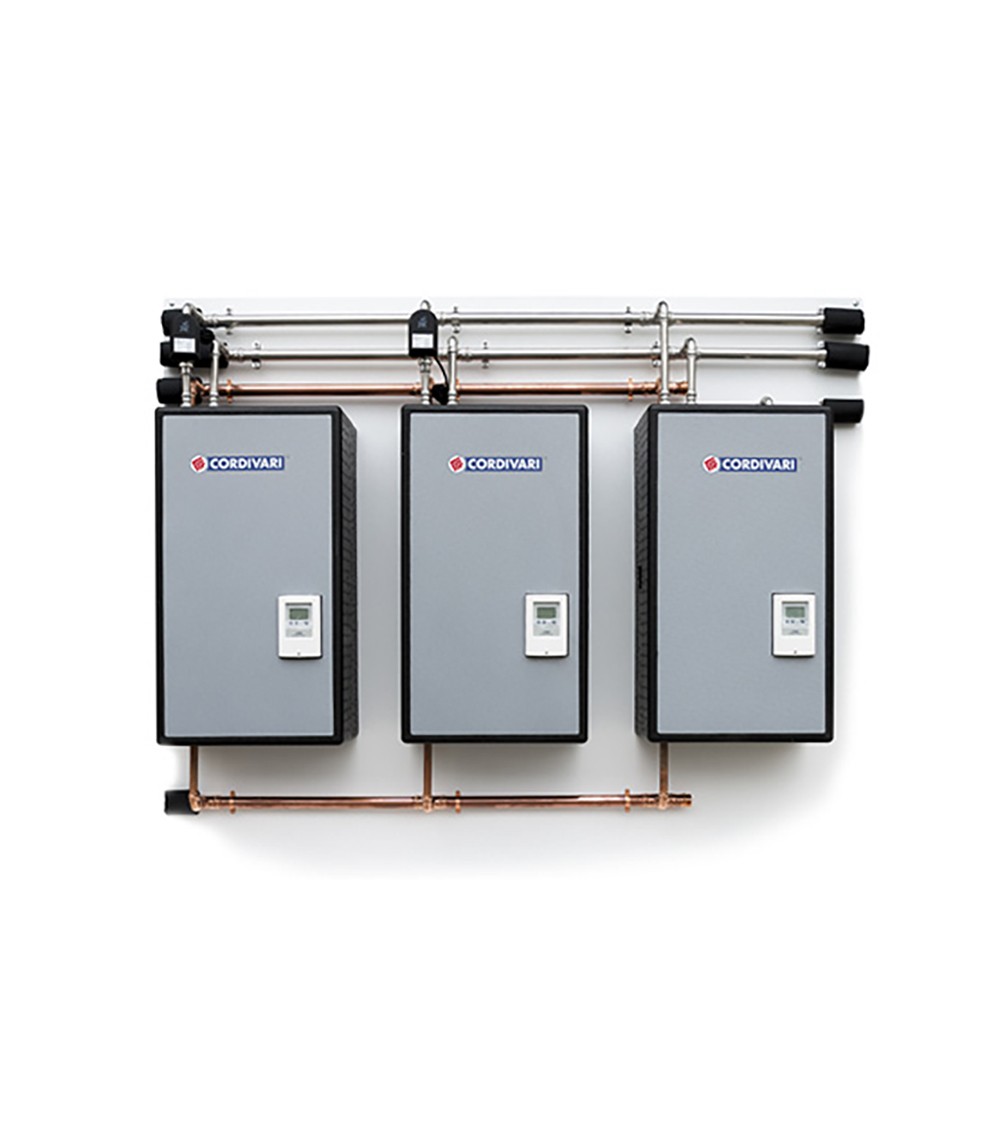 SISTEMI DI MODULI IN CASCATA A CONTROLLO ELETTRONICO PER PRODUZIONE ISTANTANEA ACQUA CALDA SANITARIA SISTEMI DI MODULI IN CASCATA A CONTROLLO ELETTRONICO PER PRODUZIONE ISTANTANEA ACQUA CALDA SANITARIA