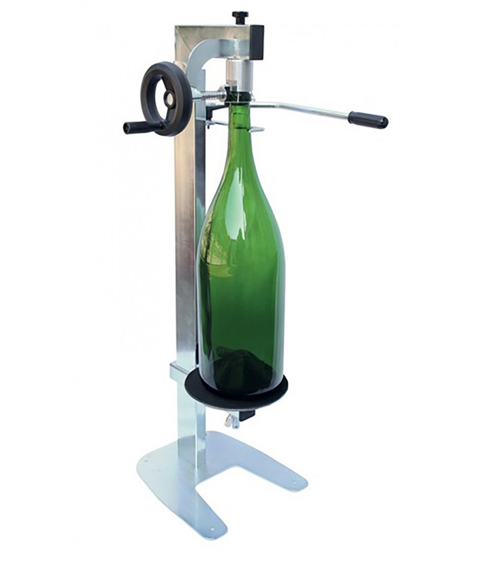 Gabbiettatrice manuale per tappi fungo di sughero o plastica