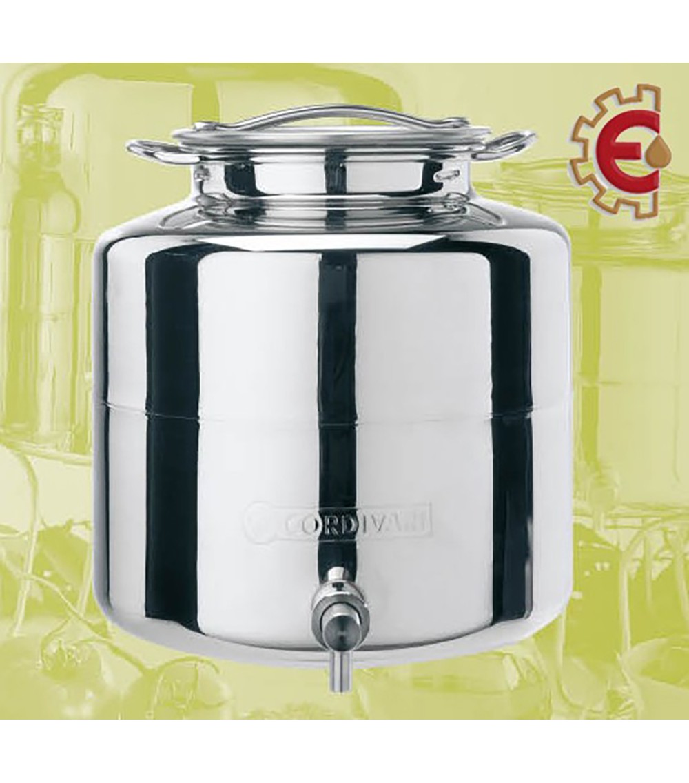 FUSTO IN ACCIAIO INOX 18/10 - 30 Lt FUSTO IN ACCIAIO INOX 18/10 - 30 Lt
