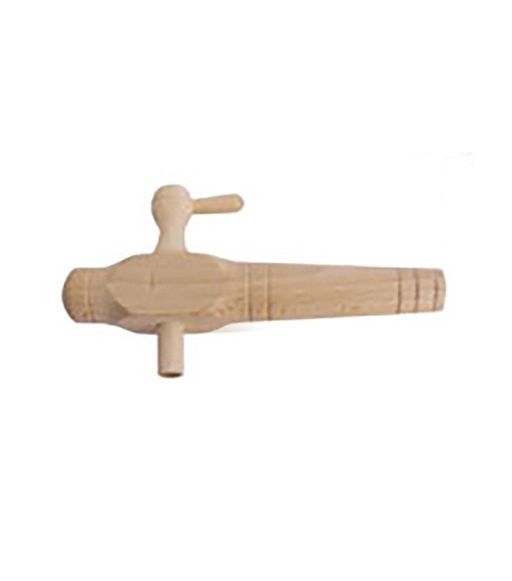 Rubinetto in Legno per Botti - L 11 cm / ⌀ 16 mm