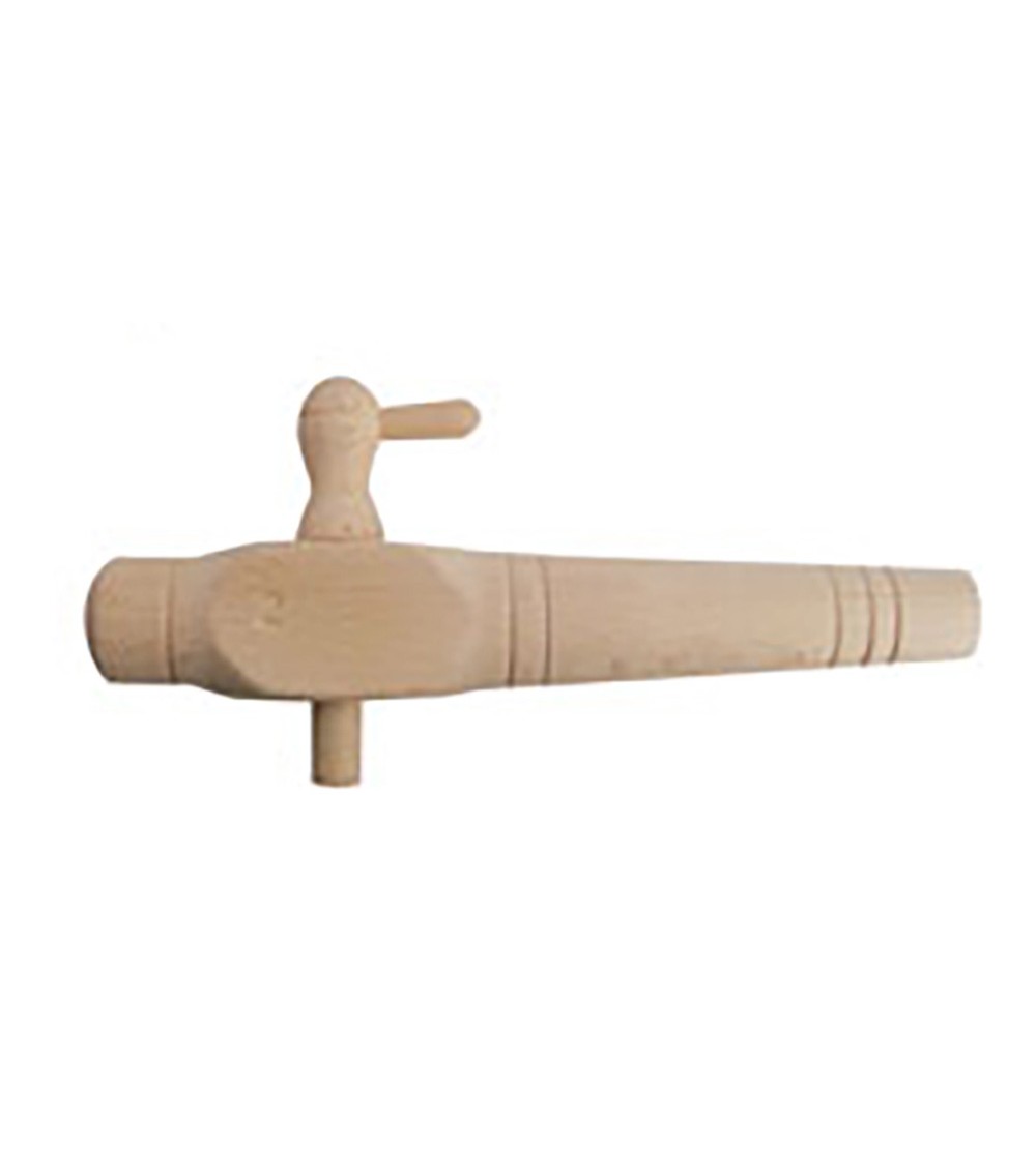 Rubinetto in Legno per Botti - L 24 cm / ⌀ 26 mm