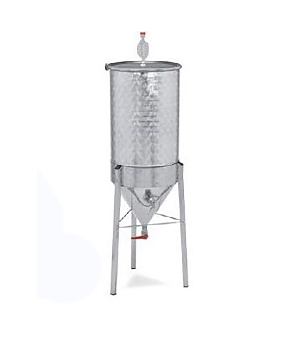 Fermentatore a Fondo Conico per BIRRA acciaio INOX AISI 304 - 384 Lt Fermentatore a Fondo Conico per BIRRA acciaio INOX AISI 304 - 384 Lt