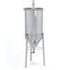 Fermentatore a Fondo Conico per BIRRA acciaio INOX AISI 304 - 150 Lt Fermentatore a Fondo Conico per BIRRA acciaio INOX AISI 304 - 150 Lt